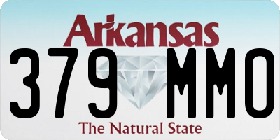 AR license plate 379MMO