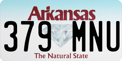 AR license plate 379MNU