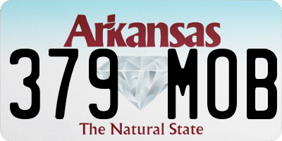 AR license plate 379MOB