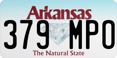 AR license plate 379MPO