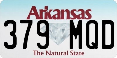 AR license plate 379MQD