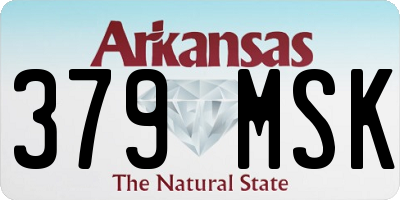 AR license plate 379MSK
