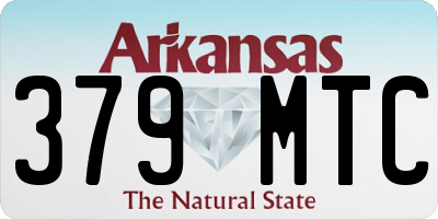 AR license plate 379MTC
