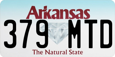 AR license plate 379MTD