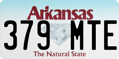 AR license plate 379MTE