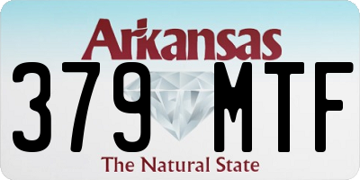 AR license plate 379MTF