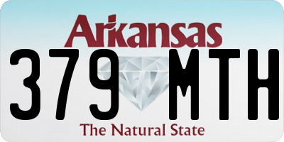 AR license plate 379MTH