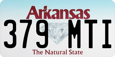 AR license plate 379MTI