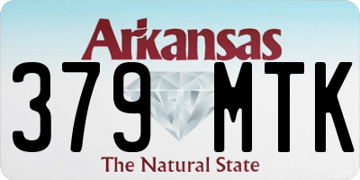 AR license plate 379MTK