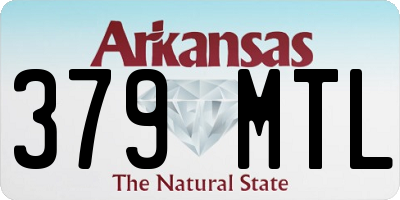 AR license plate 379MTL