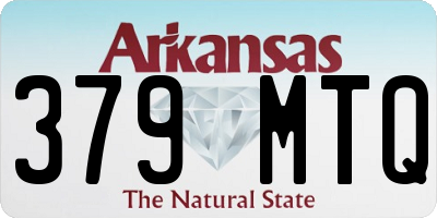 AR license plate 379MTQ