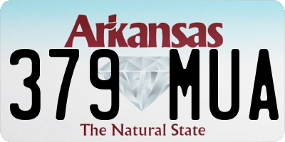 AR license plate 379MUA