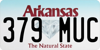 AR license plate 379MUC