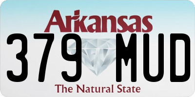 AR license plate 379MUD