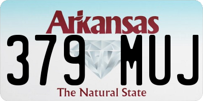 AR license plate 379MUJ