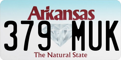 AR license plate 379MUK