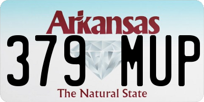 AR license plate 379MUP