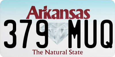 AR license plate 379MUQ