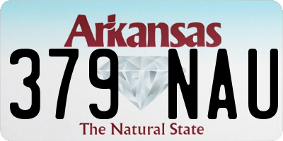 AR license plate 379NAU
