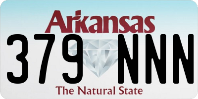 AR license plate 379NNN