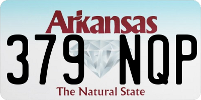 AR license plate 379NQP