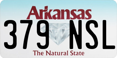 AR license plate 379NSL