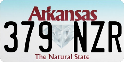 AR license plate 379NZR