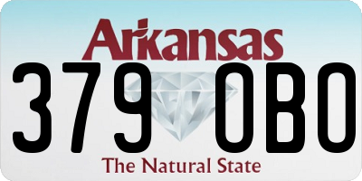 AR license plate 379OBO