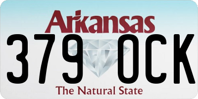 AR license plate 379OCK