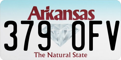 AR license plate 379OFV