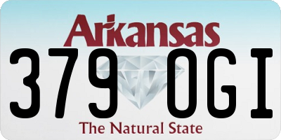 AR license plate 379OGI