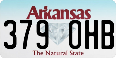 AR license plate 379OHB