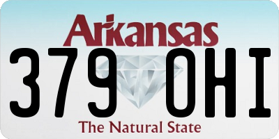 AR license plate 379OHI