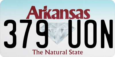 AR license plate 379UON