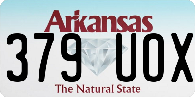 AR license plate 379UOX