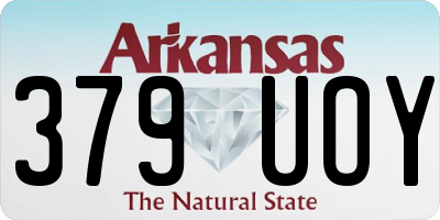 AR license plate 379UOY