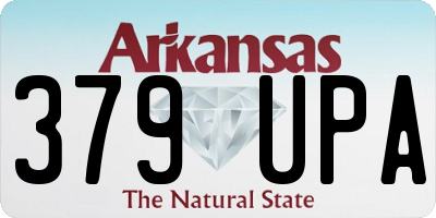 AR license plate 379UPA