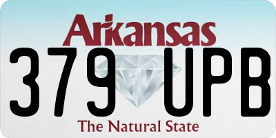 AR license plate 379UPB