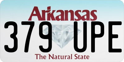 AR license plate 379UPE