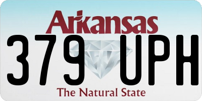 AR license plate 379UPH
