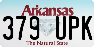 AR license plate 379UPK