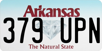 AR license plate 379UPN