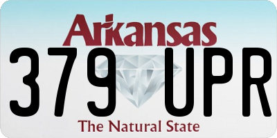 AR license plate 379UPR