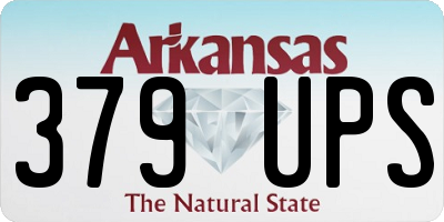 AR license plate 379UPS