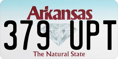 AR license plate 379UPT
