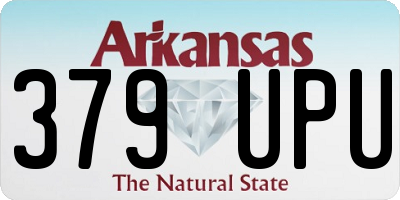 AR license plate 379UPU