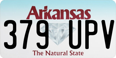 AR license plate 379UPV