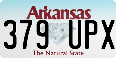 AR license plate 379UPX