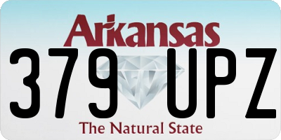 AR license plate 379UPZ