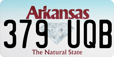 AR license plate 379UQB